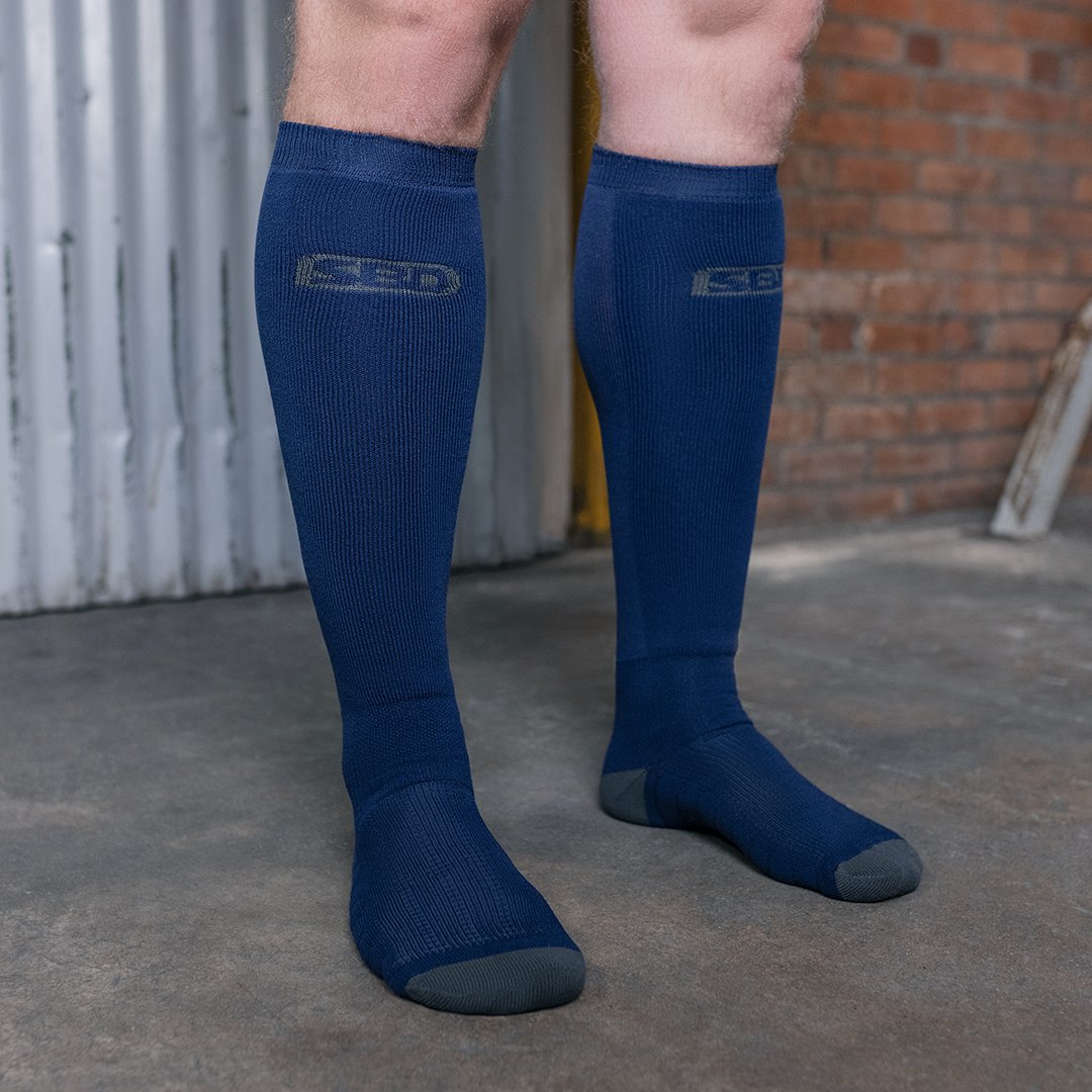 Storm Deadlift Socks - Navy