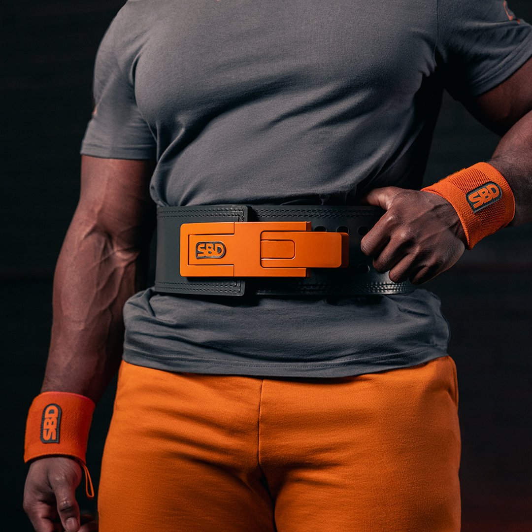 Forge 13mm Lever Belt Grey/Orange