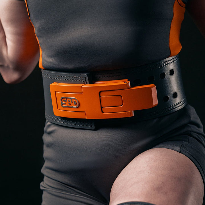 Forge 13mm Lever Belt Grey/Orange