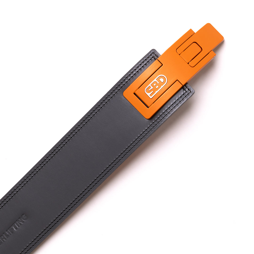 Forge 13mm Lever Belt Grey/Orange