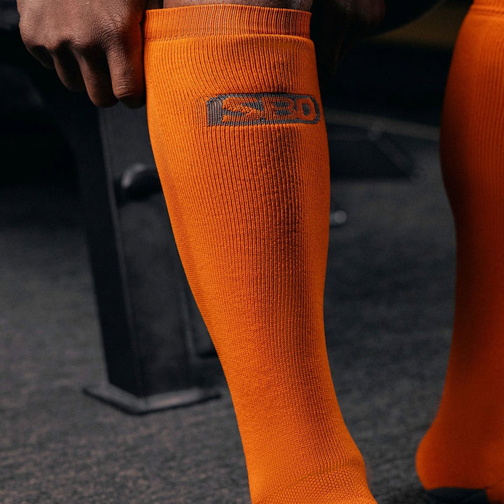 Forge Deadlift Socks - Orange