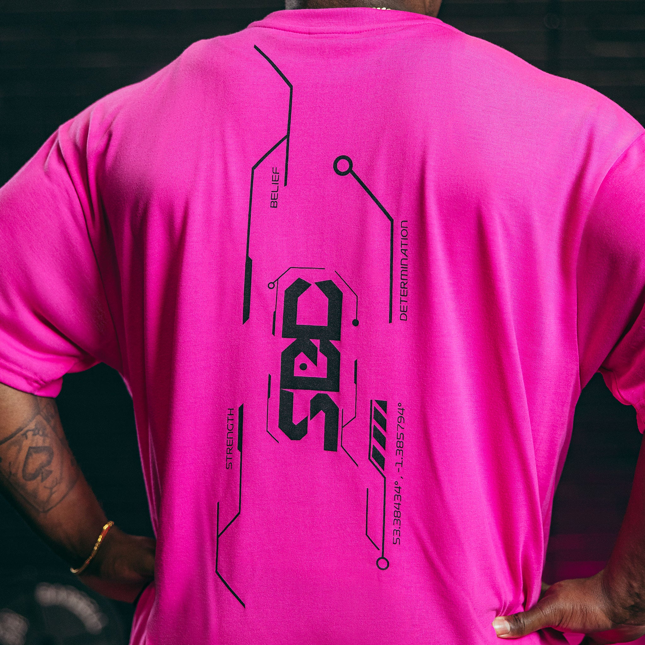 Nova Oversized T-Shirt - Glow Pink – SBD Apparel Canada