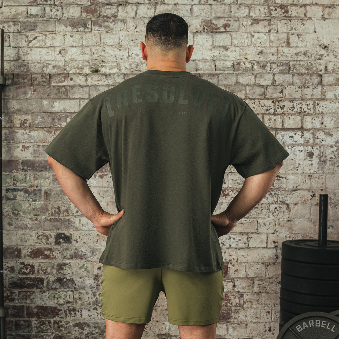 Resolve Oversized T-Shirt - Khaki
