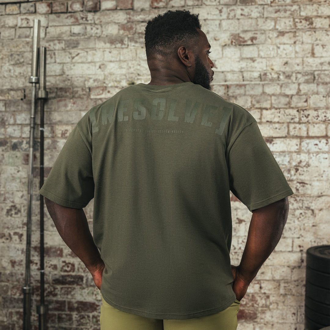 Resolve Oversized T-Shirt - Khaki