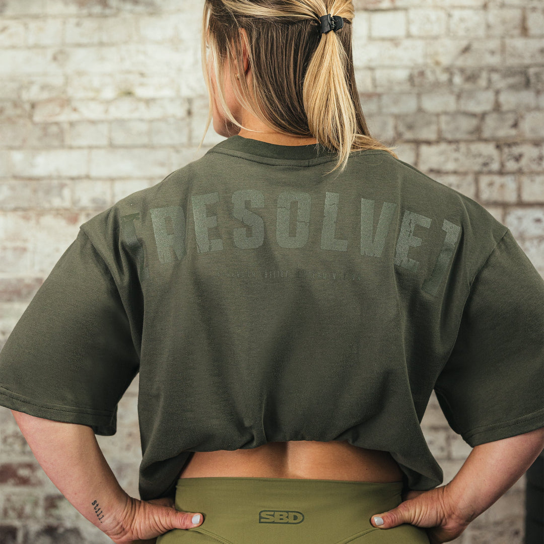 Resolve Oversized T-Shirt - Khaki