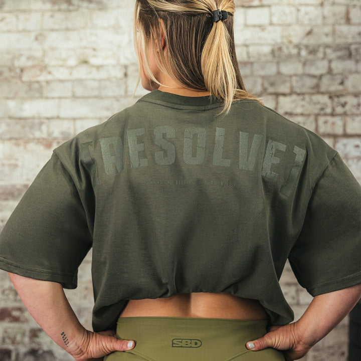Resolve Oversized T-Shirt - Khaki