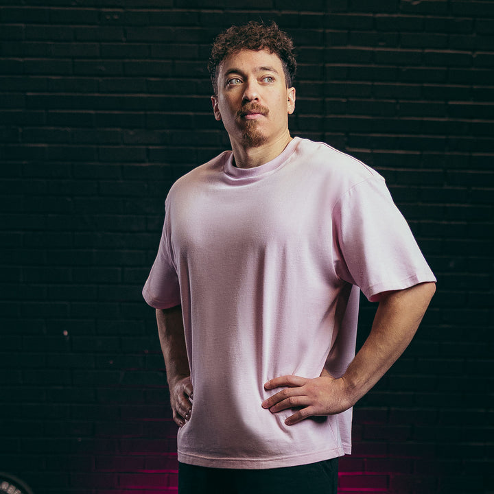 Nova Oversized T-Shirt - Pastel Pink