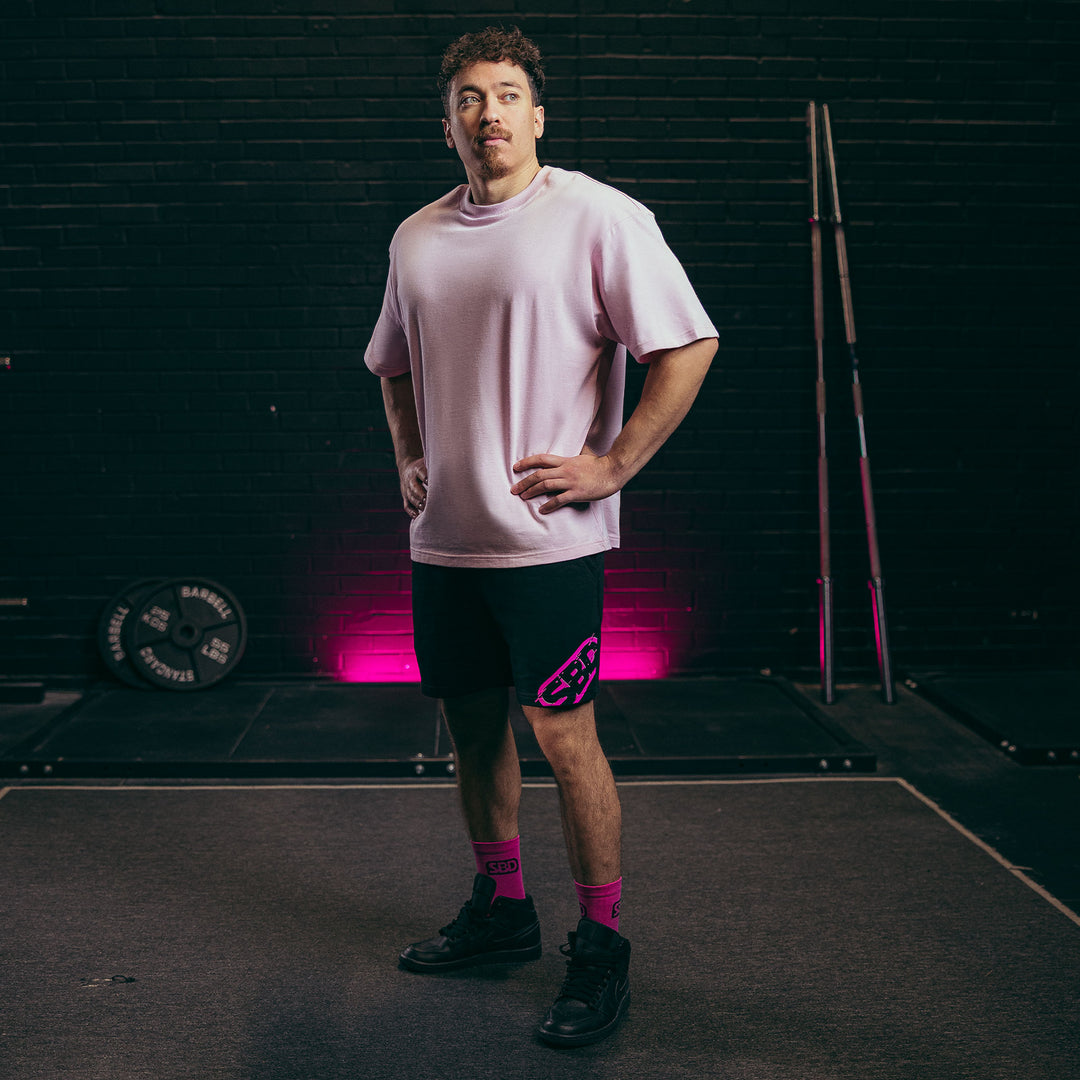 Nova Oversized T-Shirt - Pastel Pink