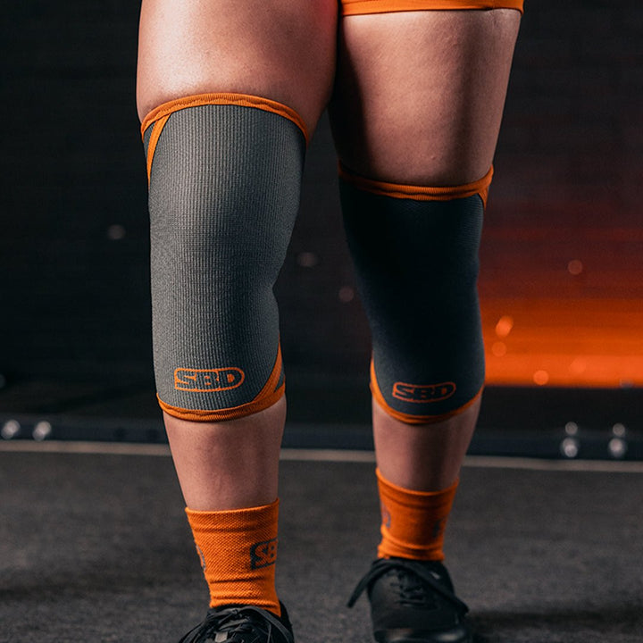 Forge Powerlifting Knee Sleeves - Grey