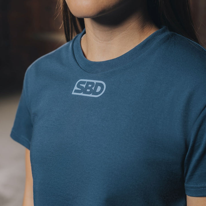 Reflect Women's Crop Top Teal-SBD Apparel Canada