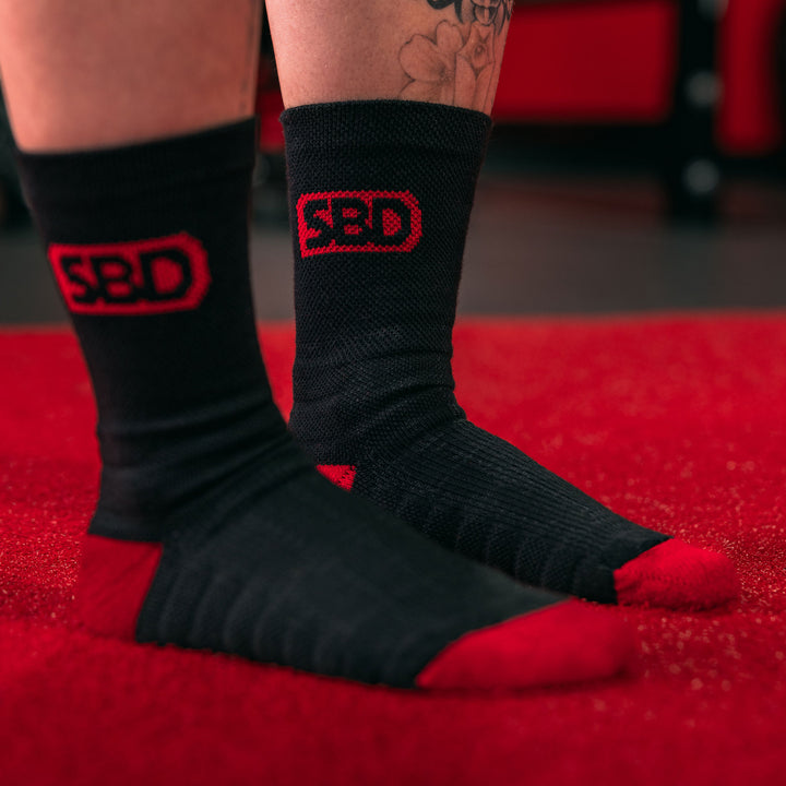 Chaussettes Sport - Noir &amp; Rouge (2020)