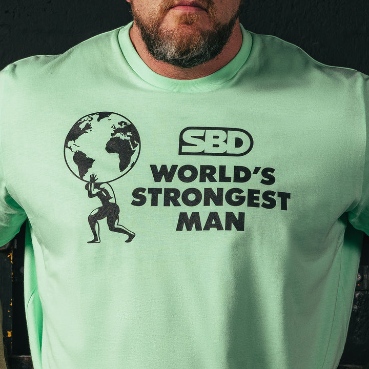 World's Strongest Man 2026 Men's T-Shirt - Mint