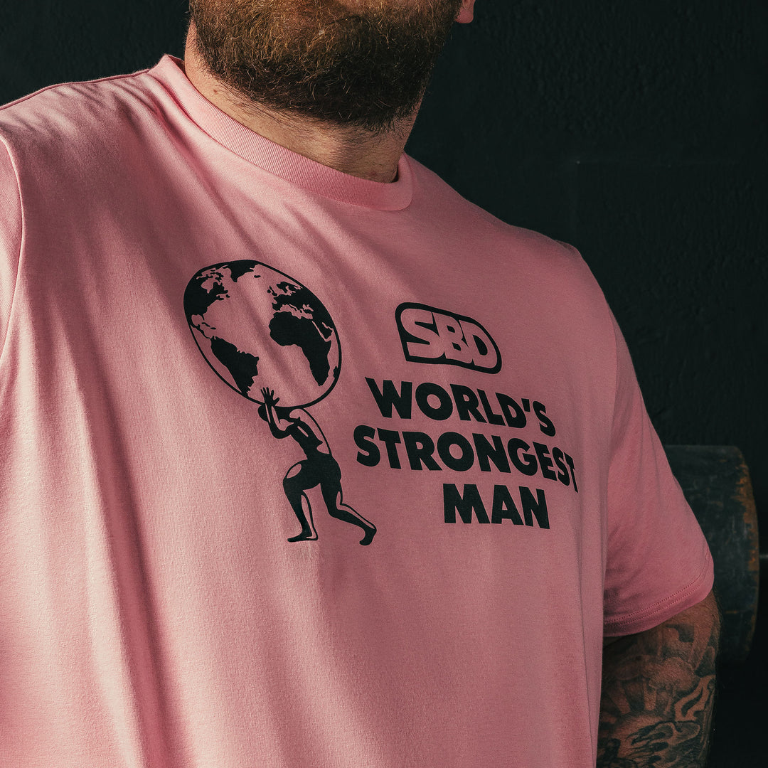 World's Strongest Man 2026 Men's T-Shirt - Peony