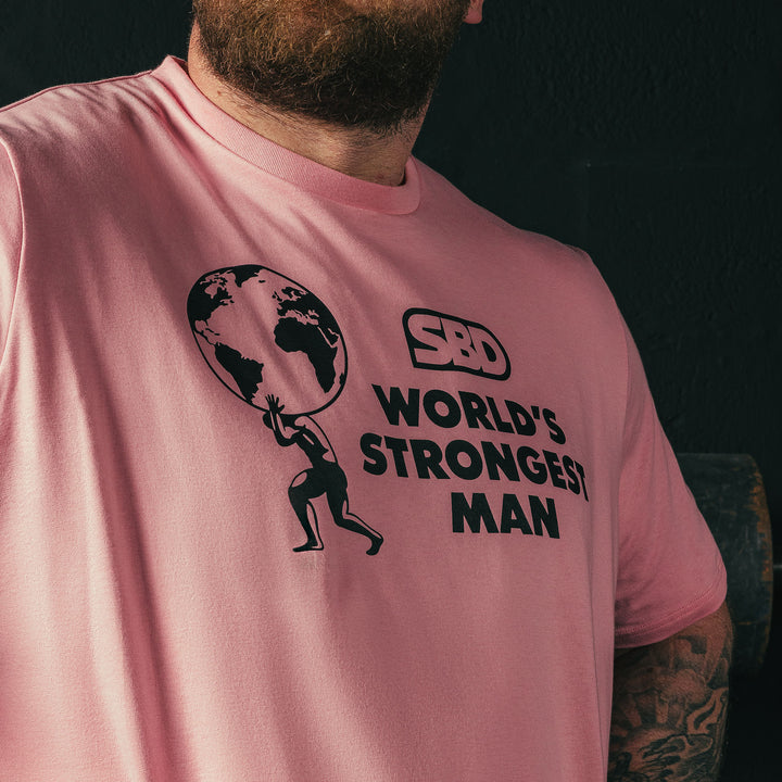 World's Strongest Man 2026 Men's T-Shirt - Peony