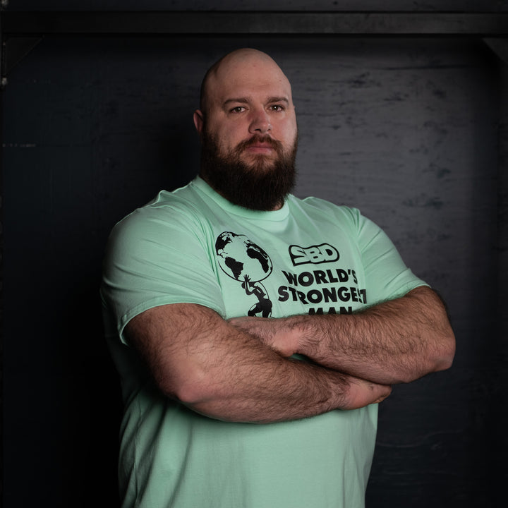 World's Strongest Man 2026 Men's T-Shirt - Mint