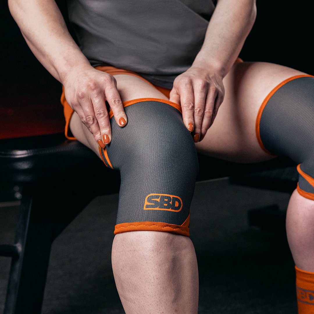 Forge Weightlifting Knee Sleeves - Grey