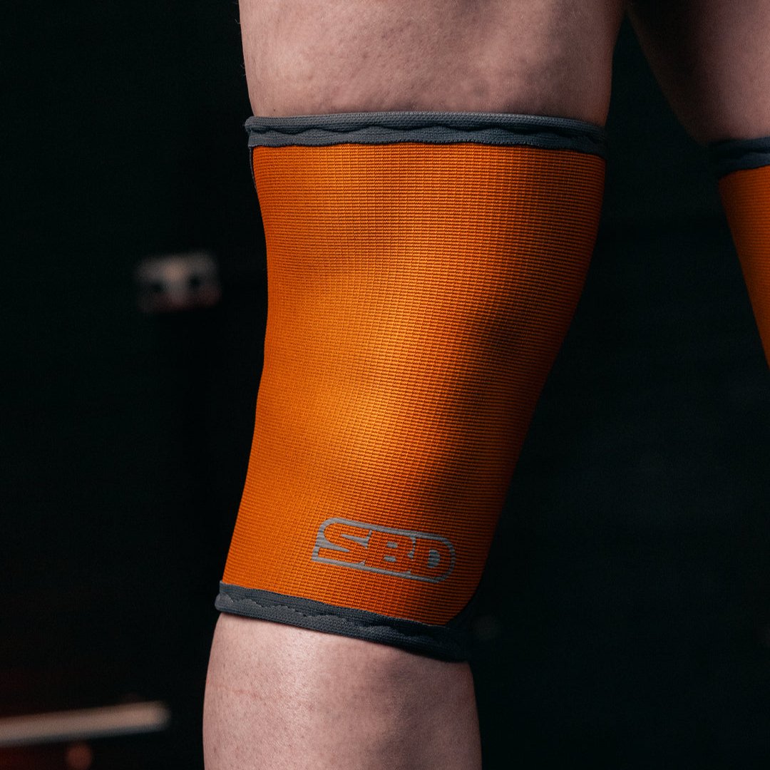 Forge Weightlifting Knee Sleeves - Orange