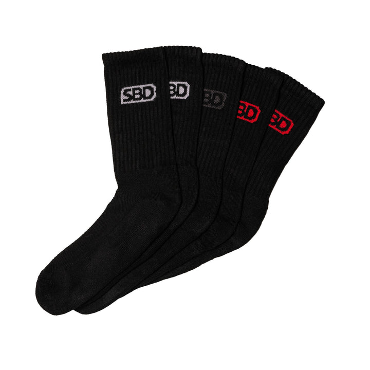 Crew Socks 5 Multi-pack