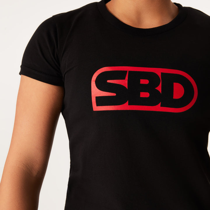 T-shirt de marque (2020) - Noir et rouge