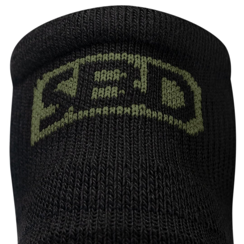 Endure Trainer Socks - Black-SBD Apparel Canada
