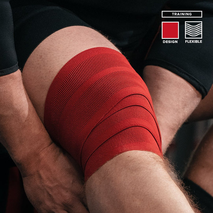 Knee Wraps - Red - Training