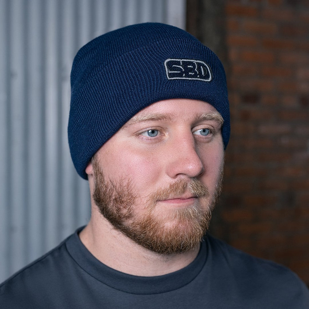 Storm Beanie - Navy-SBD Apparel Canada