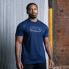 T-Shirt Storm Brand - Marine