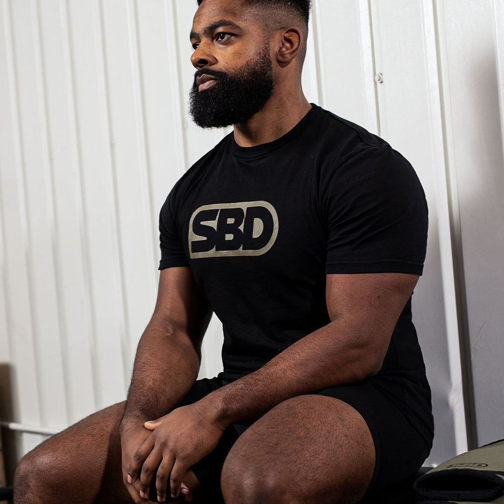 Endure Brand T-Shirt - Black-SBD Apparel Canada
