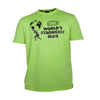 T-shirt Homme le plus fort du monde 2022 - Vert citron