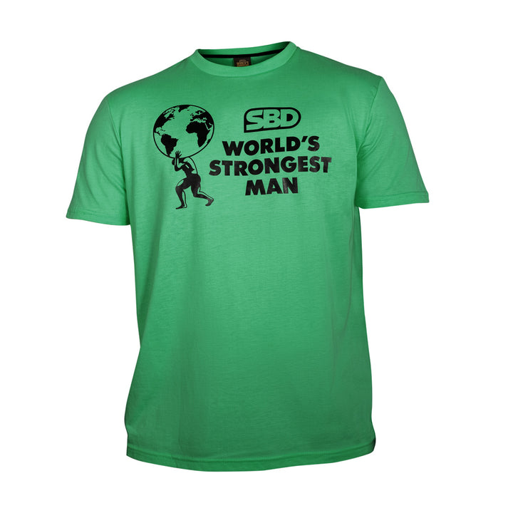 T-shirt Homme le plus fort du monde 2023 - Kelly Green